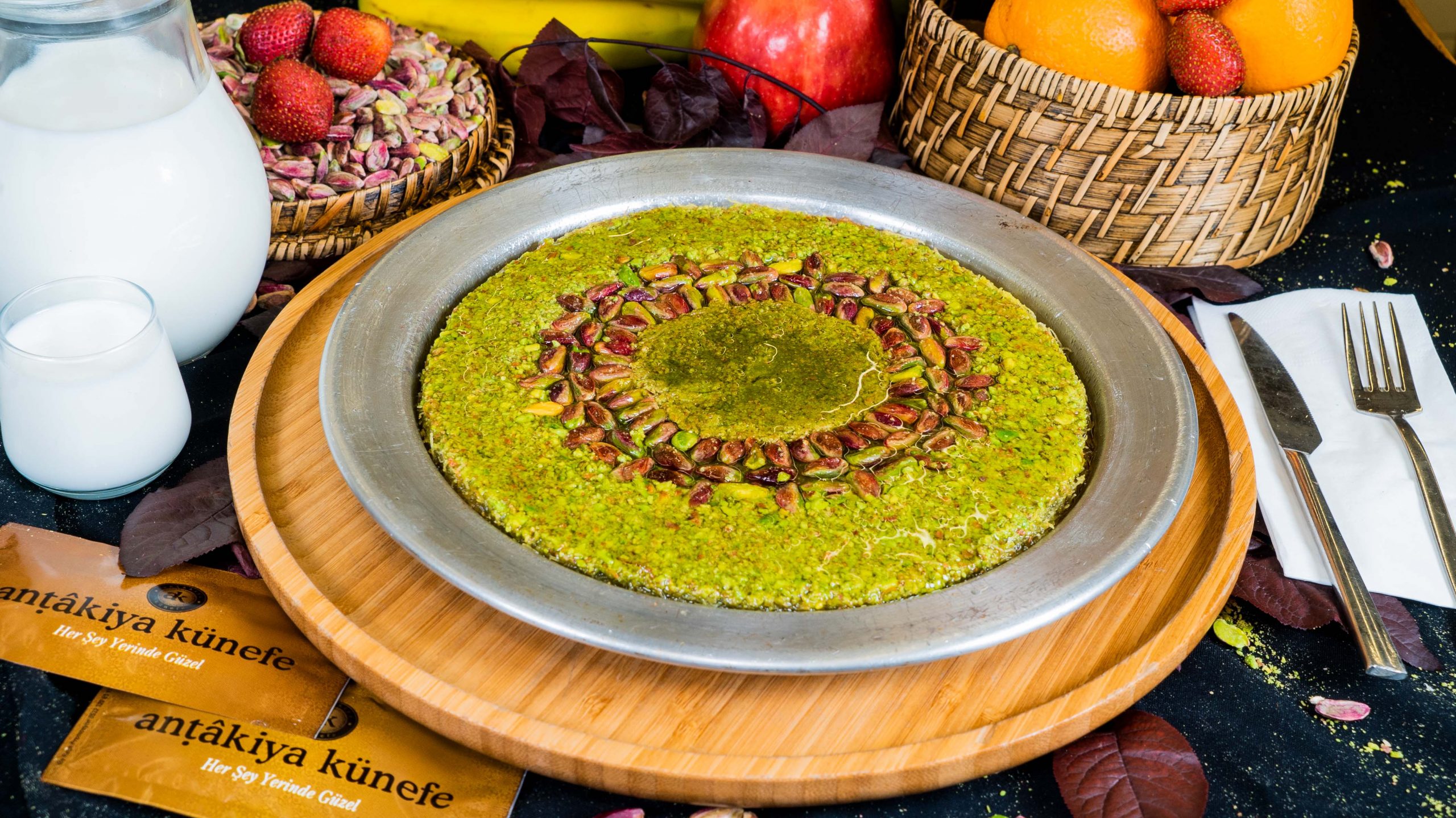 Atom – Antakiya büyük boy özel künefe tabağı Ankara